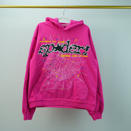 Pink Sp🕷️der Hoodie V2